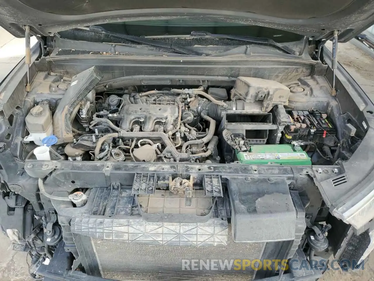 12 Photograph of a damaged car KM8R24HE9MU194871 HYUNDAI PALISADE 2021