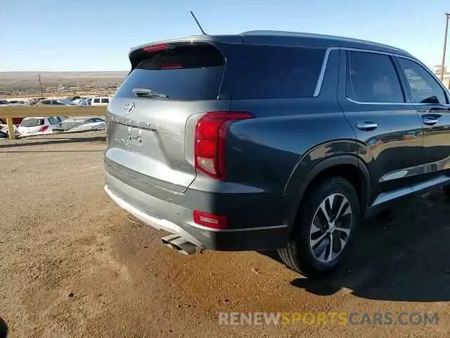 15 Photograph of a damaged car KM8R24HE9MU194871 HYUNDAI PALISADE 2021
