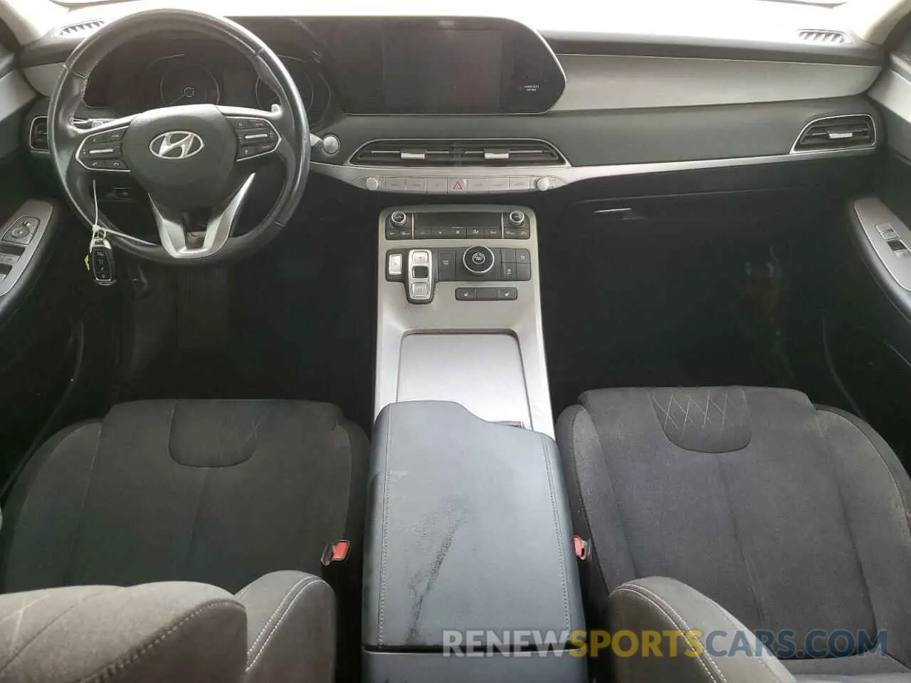 8 Photograph of a damaged car KM8R24HE9MU194871 HYUNDAI PALISADE 2021