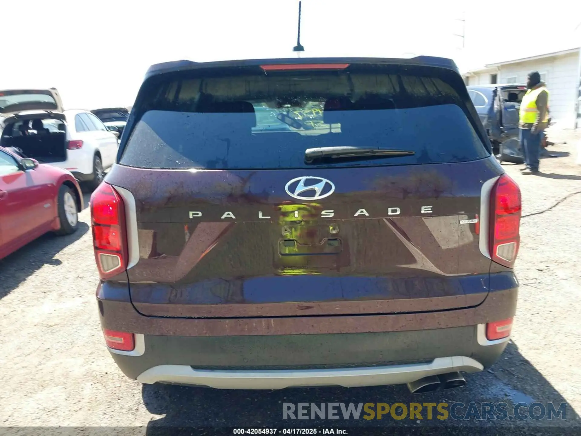 16 Photograph of a damaged car KM8R2DHE0MU297824 HYUNDAI PALISADE 2021