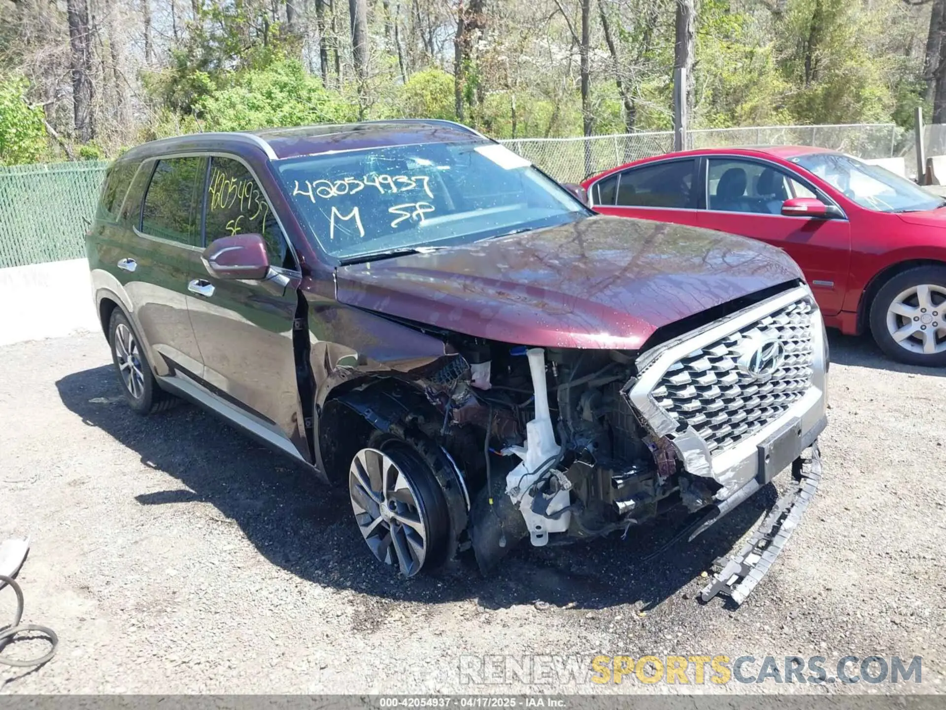 6 Photograph of a damaged car KM8R2DHE0MU297824 HYUNDAI PALISADE 2021
