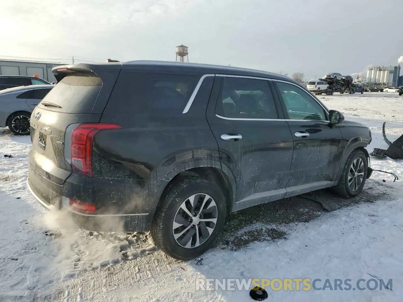 3 Photograph of a damaged car KM8R2DHEXMU219583 HYUNDAI PALISADE 2021