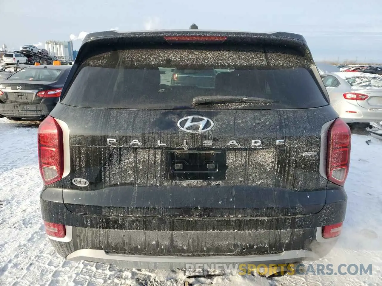 6 Photograph of a damaged car KM8R2DHEXMU219583 HYUNDAI PALISADE 2021