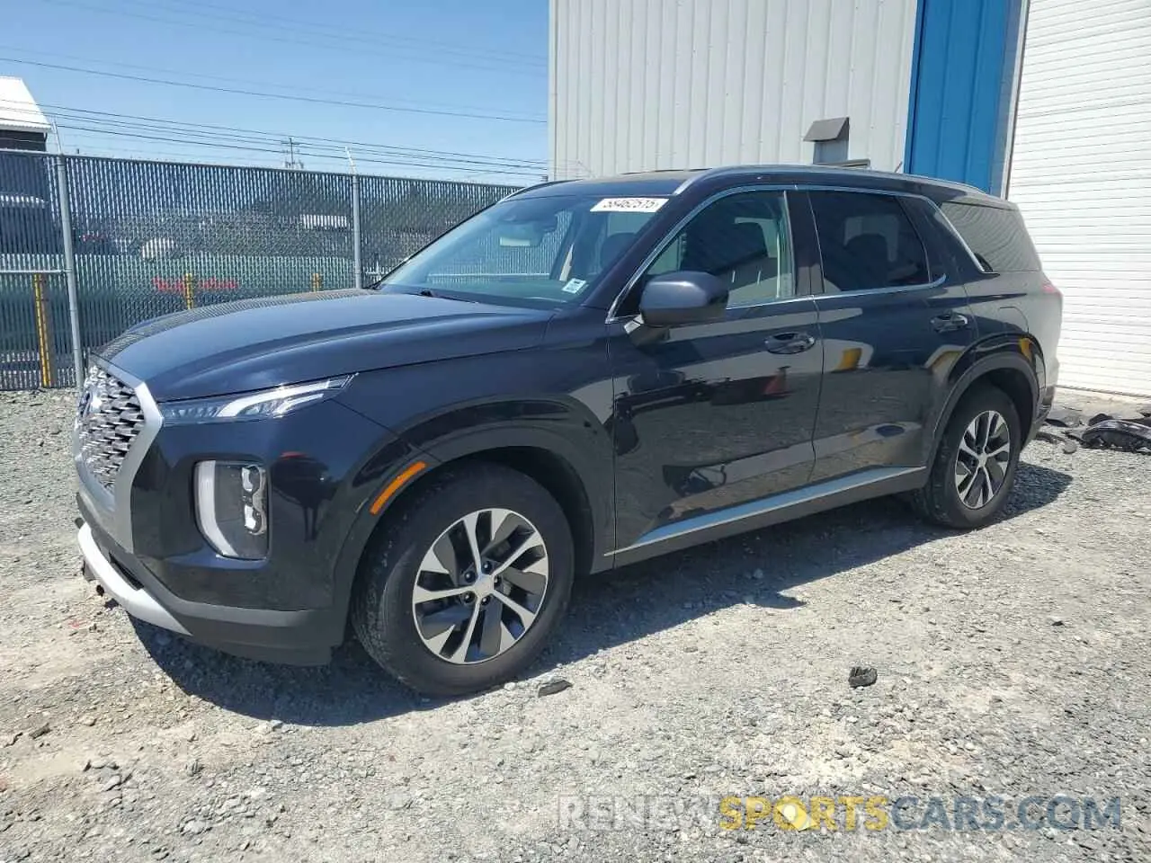 1 Photograph of a damaged car KM8R2DHEXMU307887 HYUNDAI PALISADE 2021