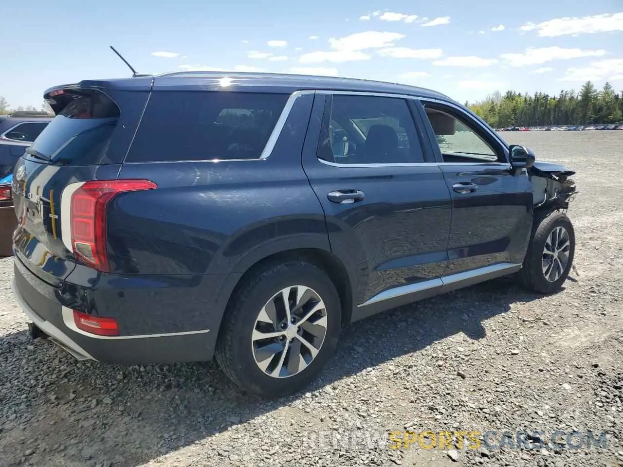 3 Photograph of a damaged car KM8R2DHEXMU307887 HYUNDAI PALISADE 2021