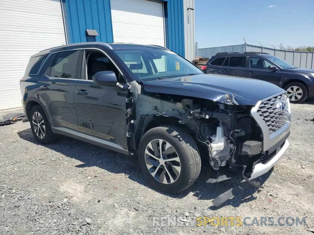 4 Photograph of a damaged car KM8R2DHEXMU307887 HYUNDAI PALISADE 2021