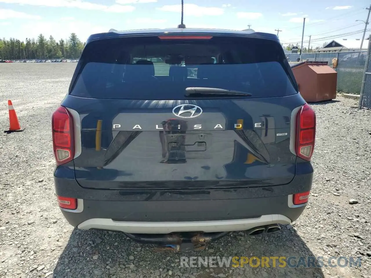 6 Photograph of a damaged car KM8R2DHEXMU307887 HYUNDAI PALISADE 2021