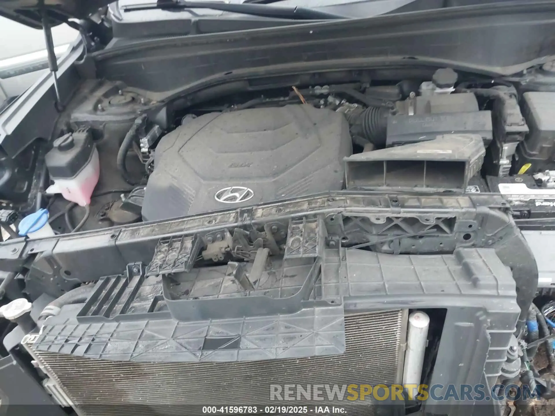 10 Photograph of a damaged car KM8R34HE0MU240956 HYUNDAI PALISADE 2021