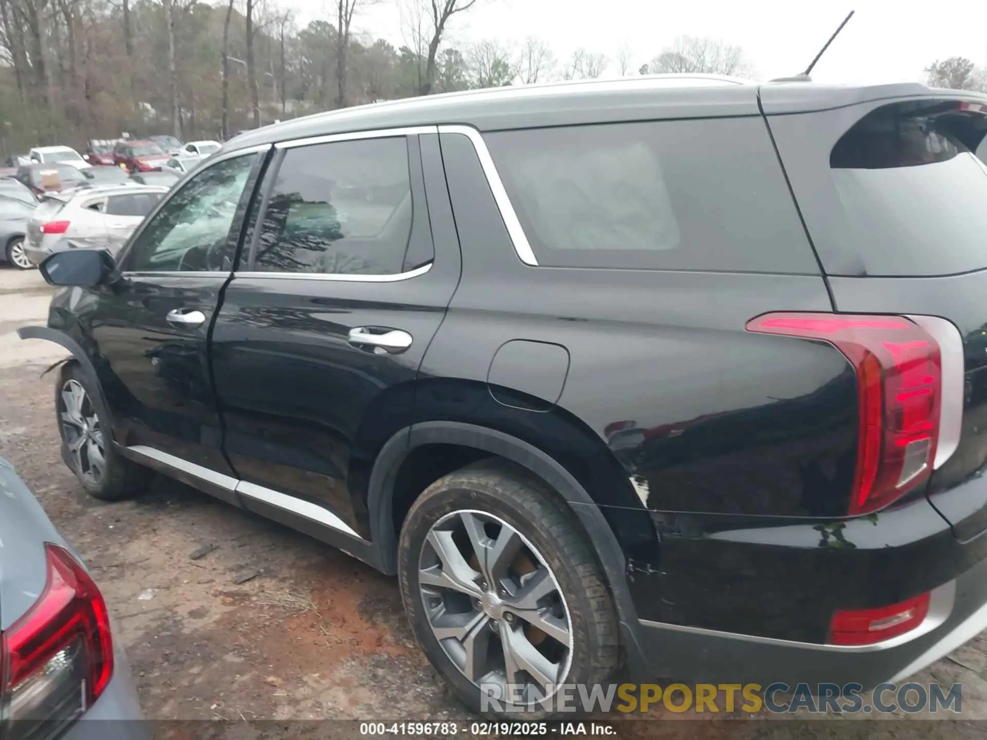 14 Photograph of a damaged car KM8R34HE0MU240956 HYUNDAI PALISADE 2021