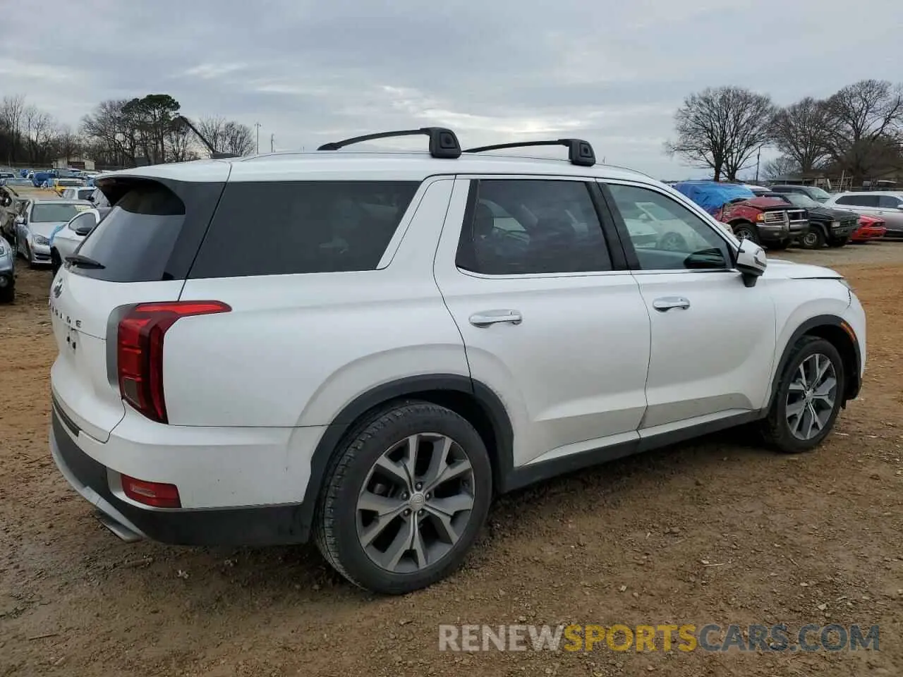 3 Photograph of a damaged car KM8R34HE1MU195753 HYUNDAI PALISADE 2021
