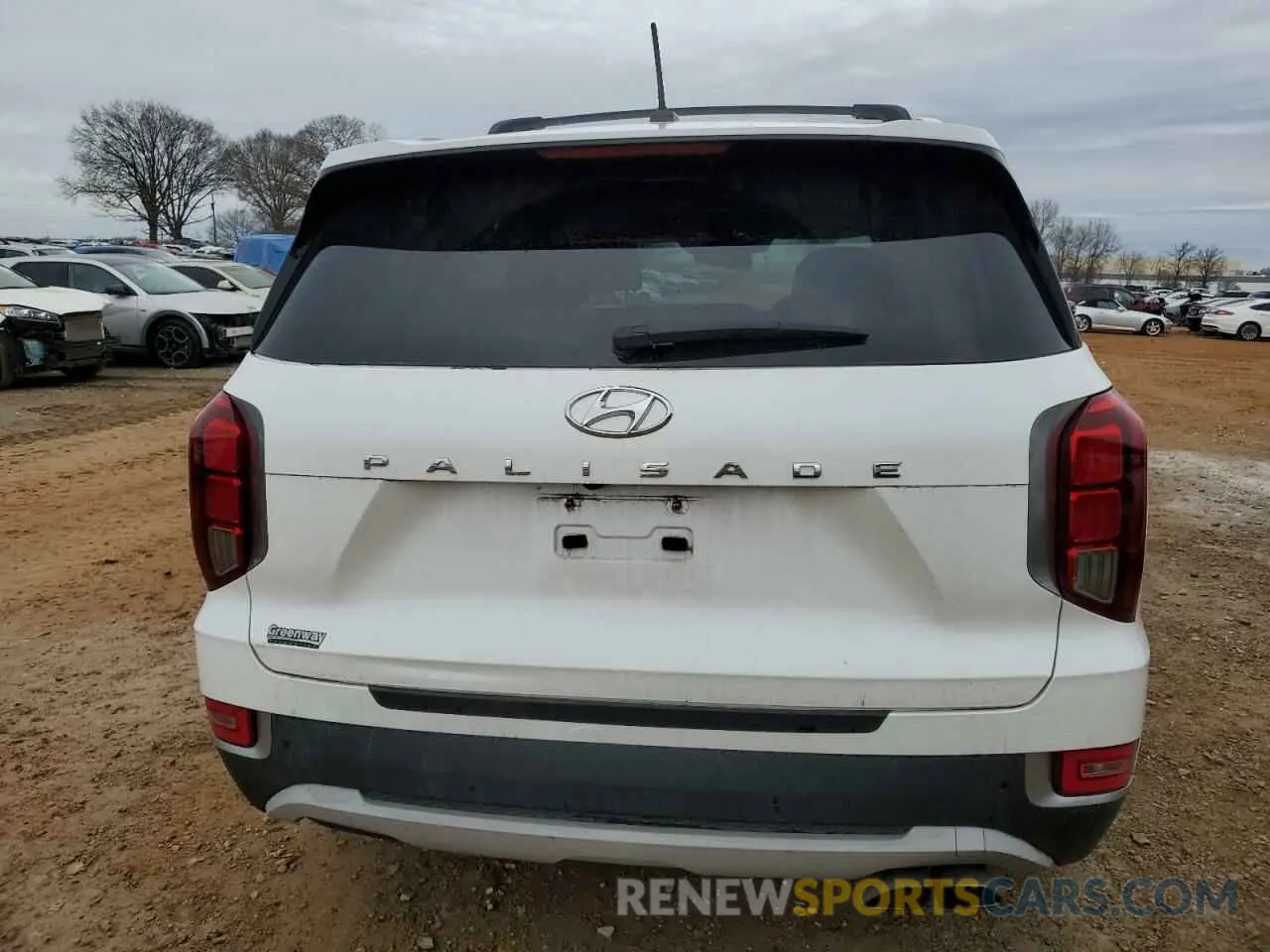 6 Photograph of a damaged car KM8R34HE1MU195753 HYUNDAI PALISADE 2021