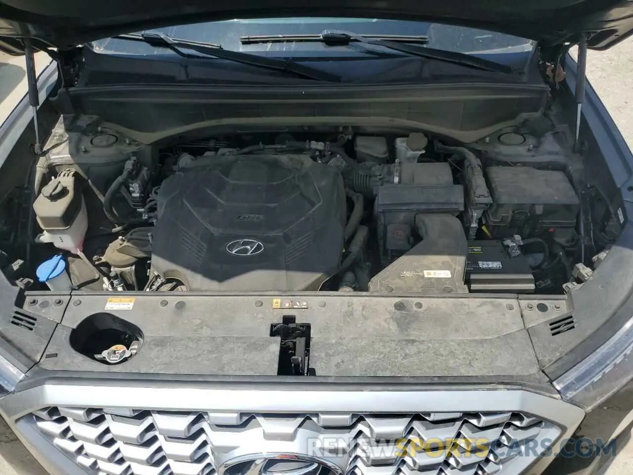 12 Photograph of a damaged car KM8R34HE2MU297532 HYUNDAI PALISADE 2021