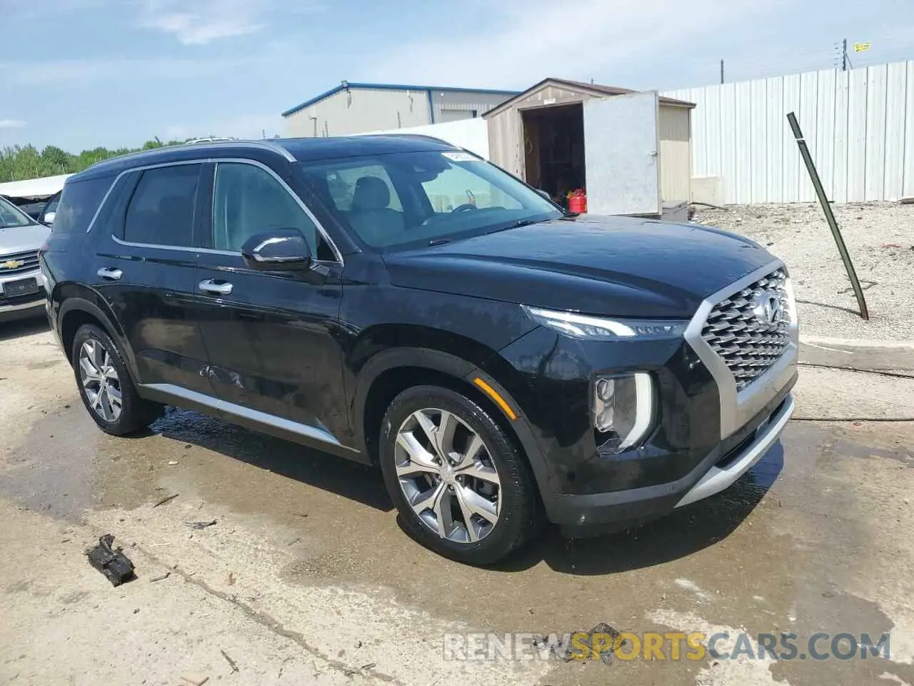 4 Photograph of a damaged car KM8R34HE2MU297532 HYUNDAI PALISADE 2021