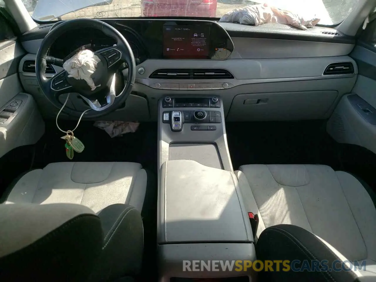 8 Photograph of a damaged car KM8R34HE3MU193504 HYUNDAI PALISADE 2021