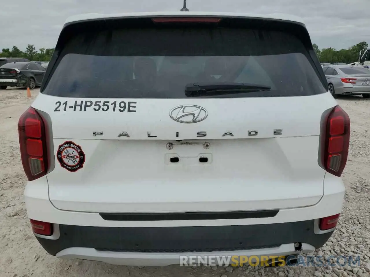 6 Photograph of a damaged car KM8R34HE4MU335519 HYUNDAI PALISADE 2021