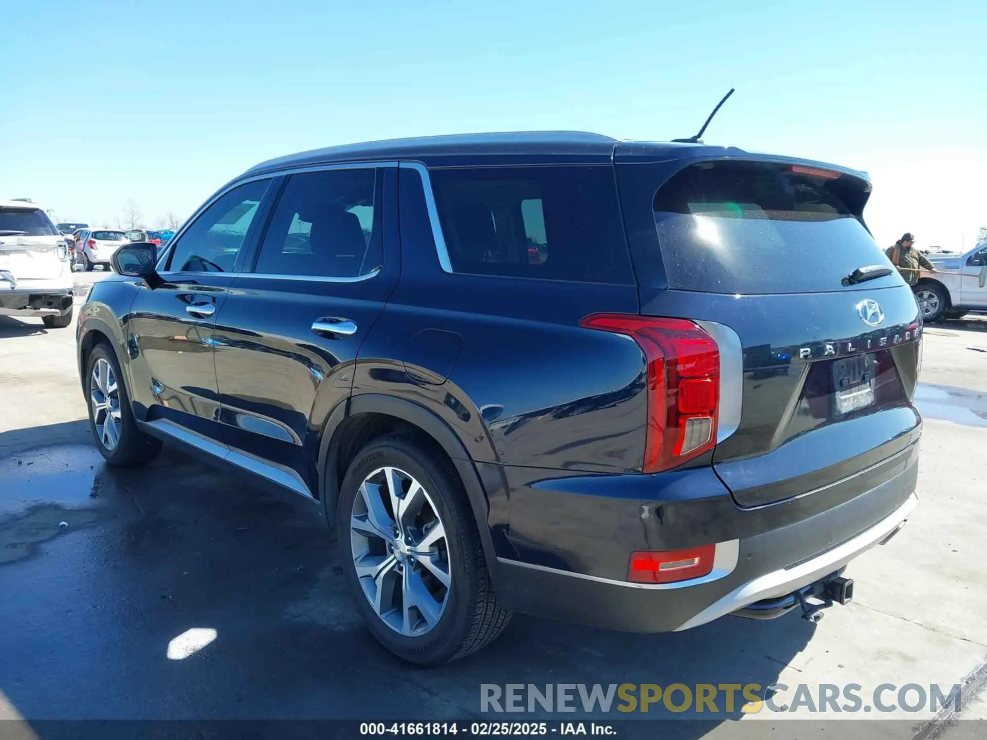 3 Photograph of a damaged car KM8R34HE5MU189101 HYUNDAI PALISADE 2021