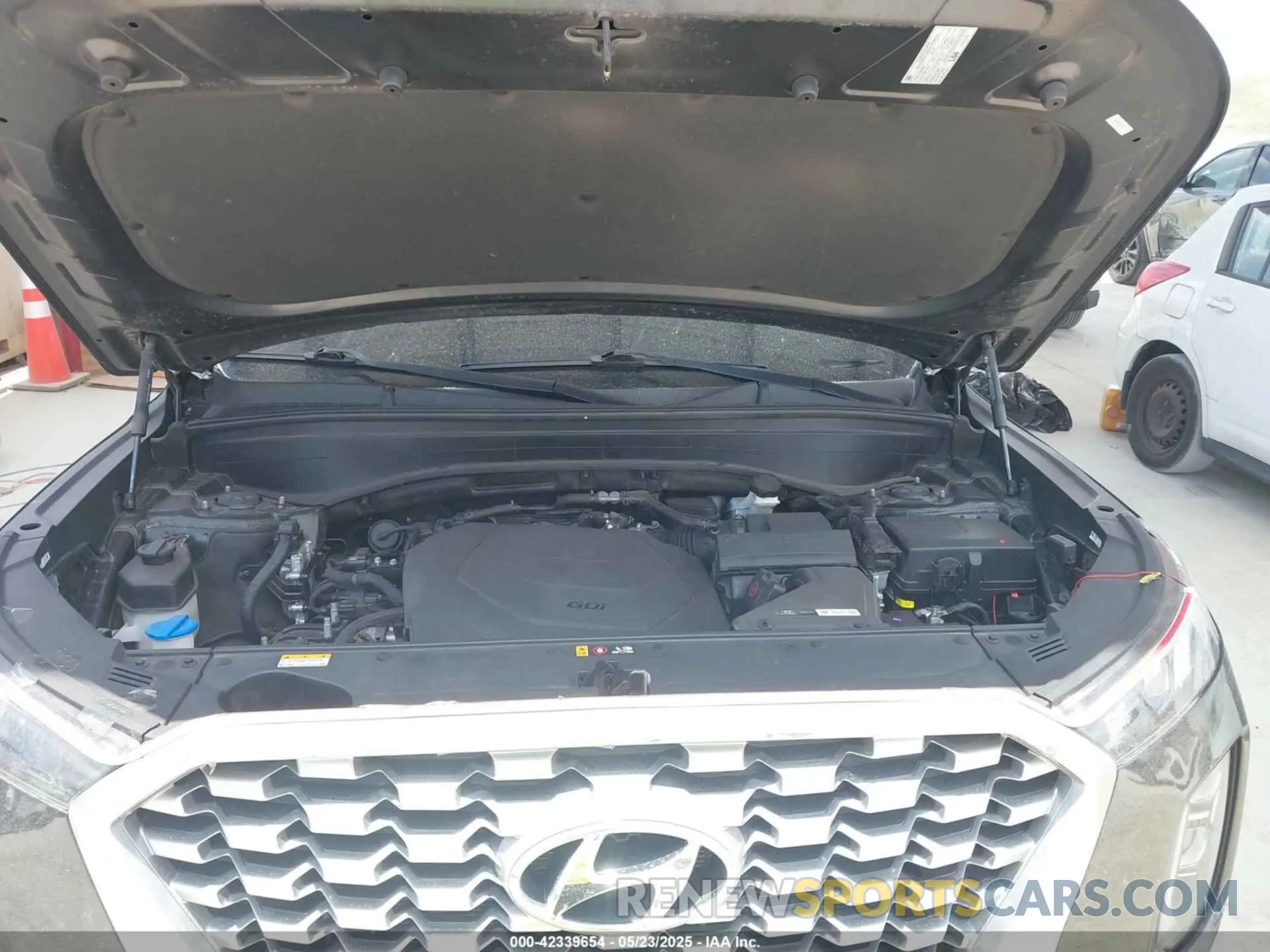 10 Photograph of a damaged car KM8R34HE5MU202798 HYUNDAI PALISADE 2021