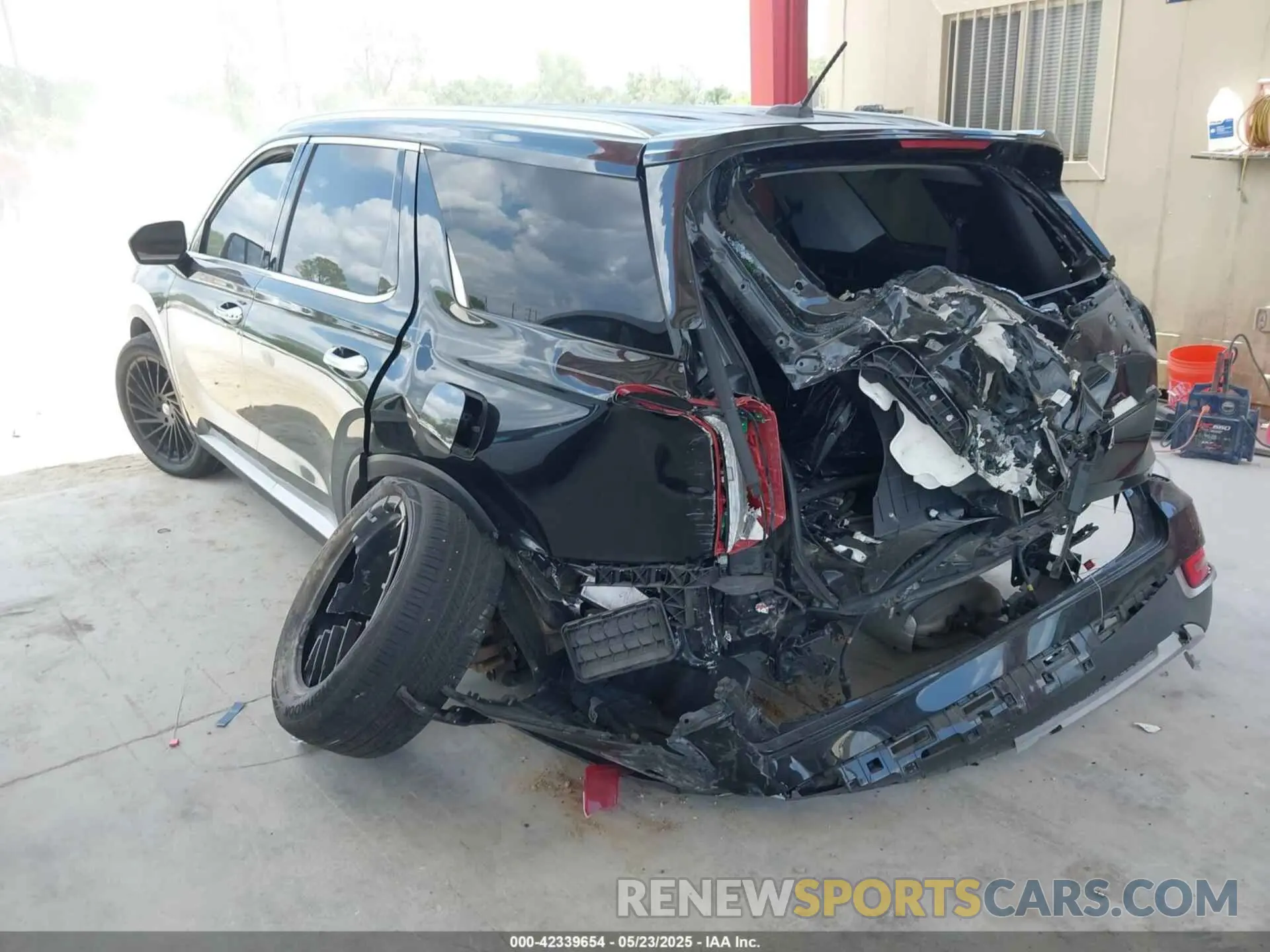 3 Photograph of a damaged car KM8R34HE5MU202798 HYUNDAI PALISADE 2021
