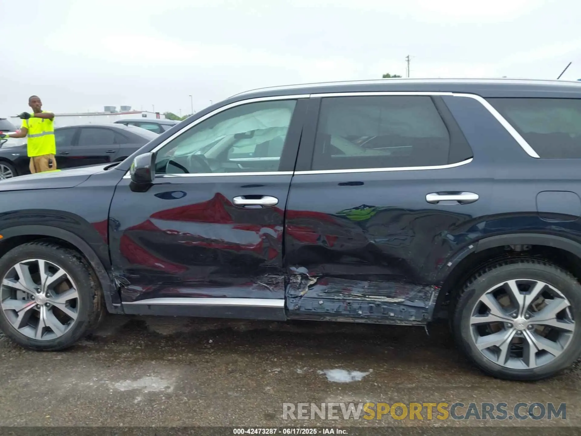 6 Photograph of a damaged car KM8R34HE5MU223022 HYUNDAI PALISADE 2021