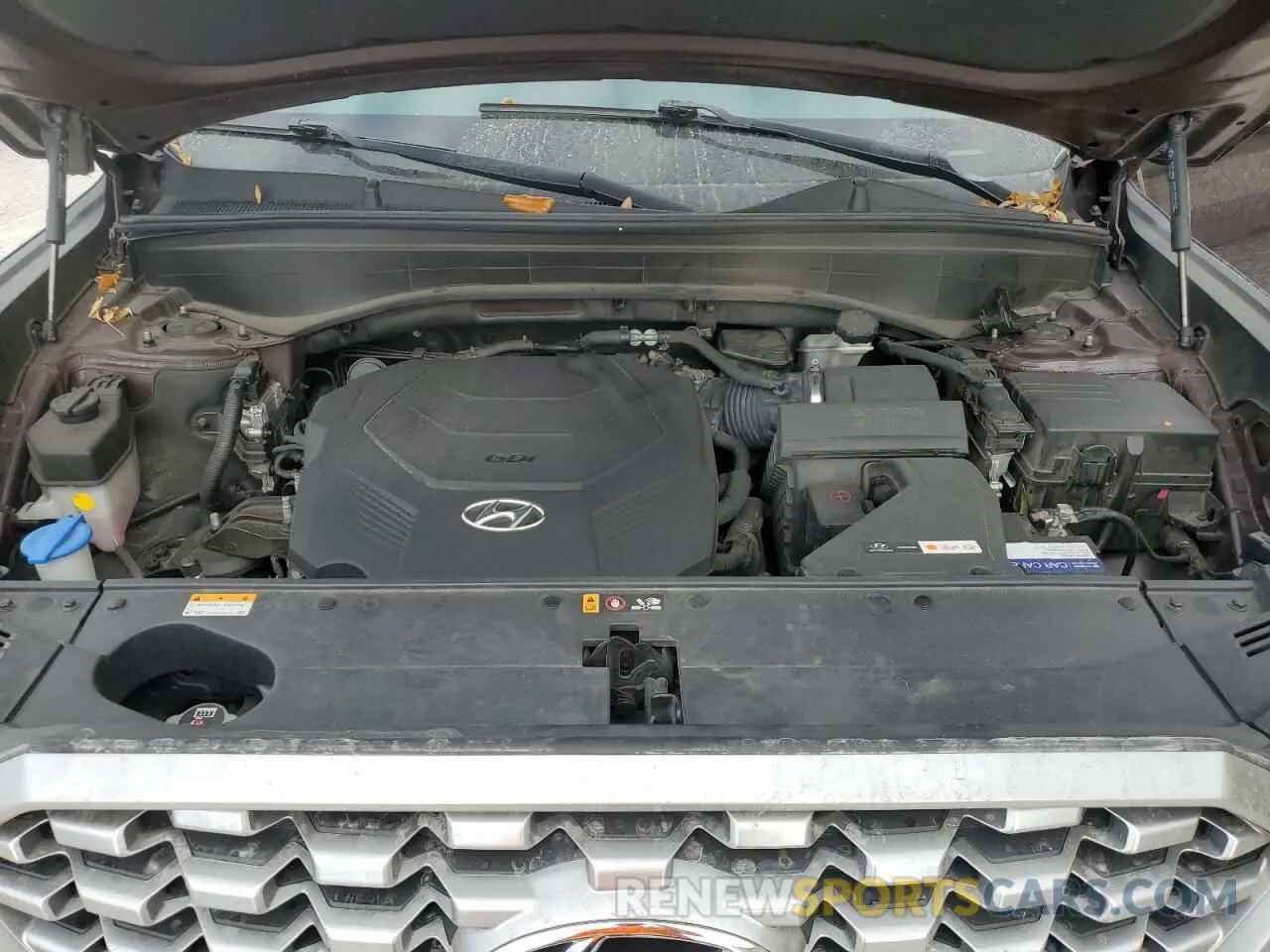 13 Photograph of a damaged car KM8R34HE5MU285388 HYUNDAI PALISADE 2021