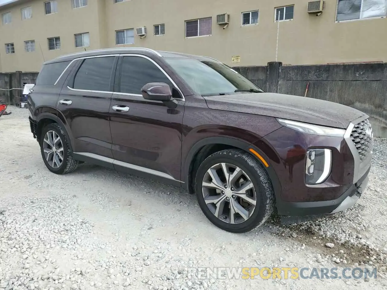 4 Photograph of a damaged car KM8R34HE5MU285388 HYUNDAI PALISADE 2021