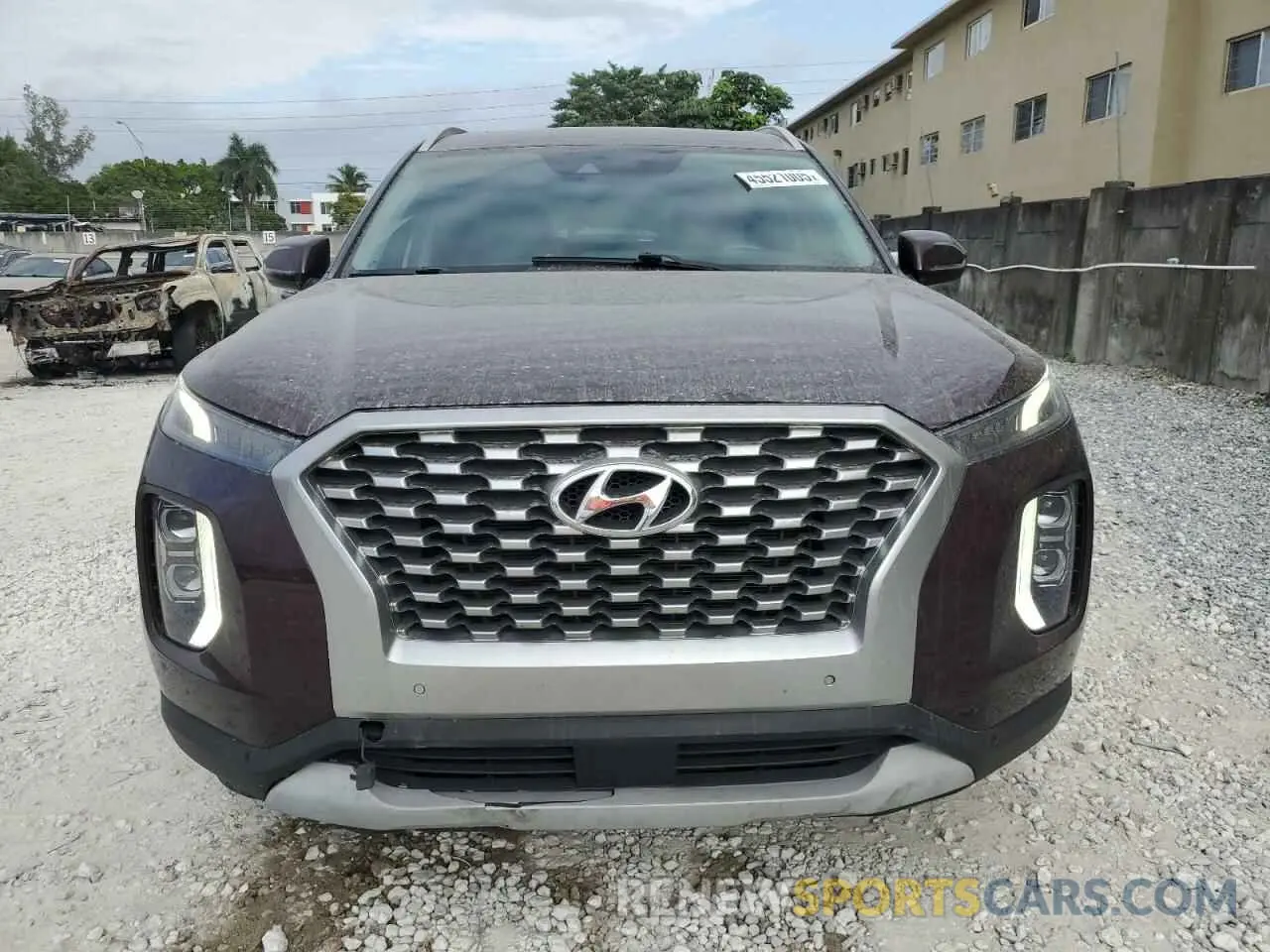 5 Photograph of a damaged car KM8R34HE5MU285388 HYUNDAI PALISADE 2021