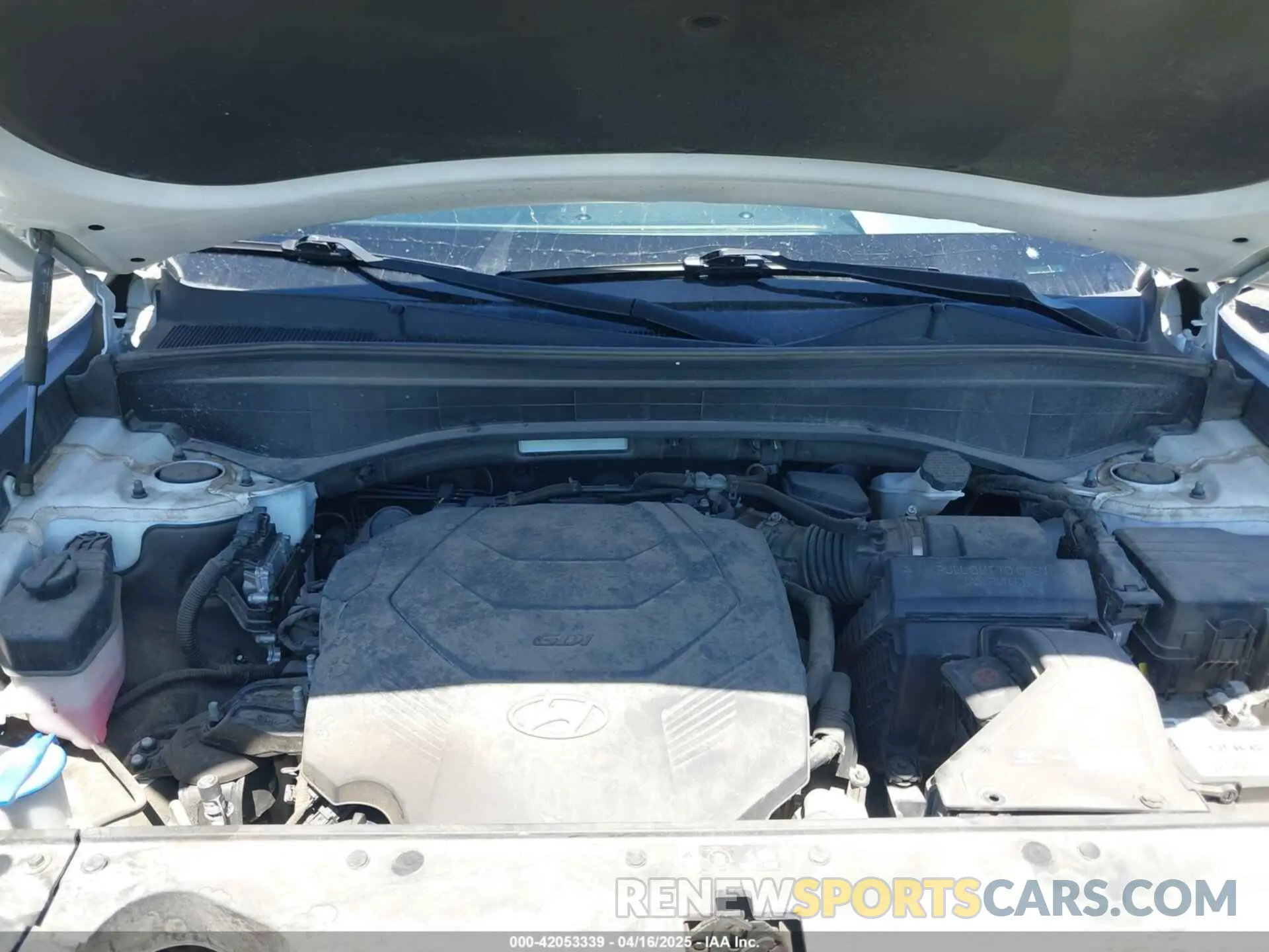 10 Photograph of a damaged car KM8R34HE5MU307938 HYUNDAI PALISADE 2021