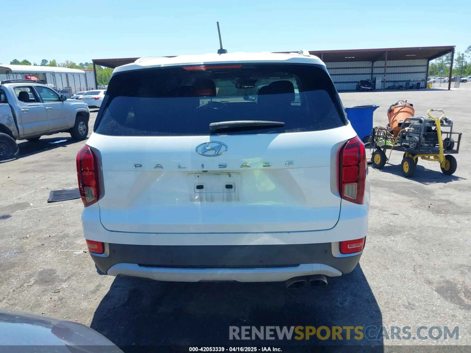 16 Photograph of a damaged car KM8R34HE5MU307938 HYUNDAI PALISADE 2021