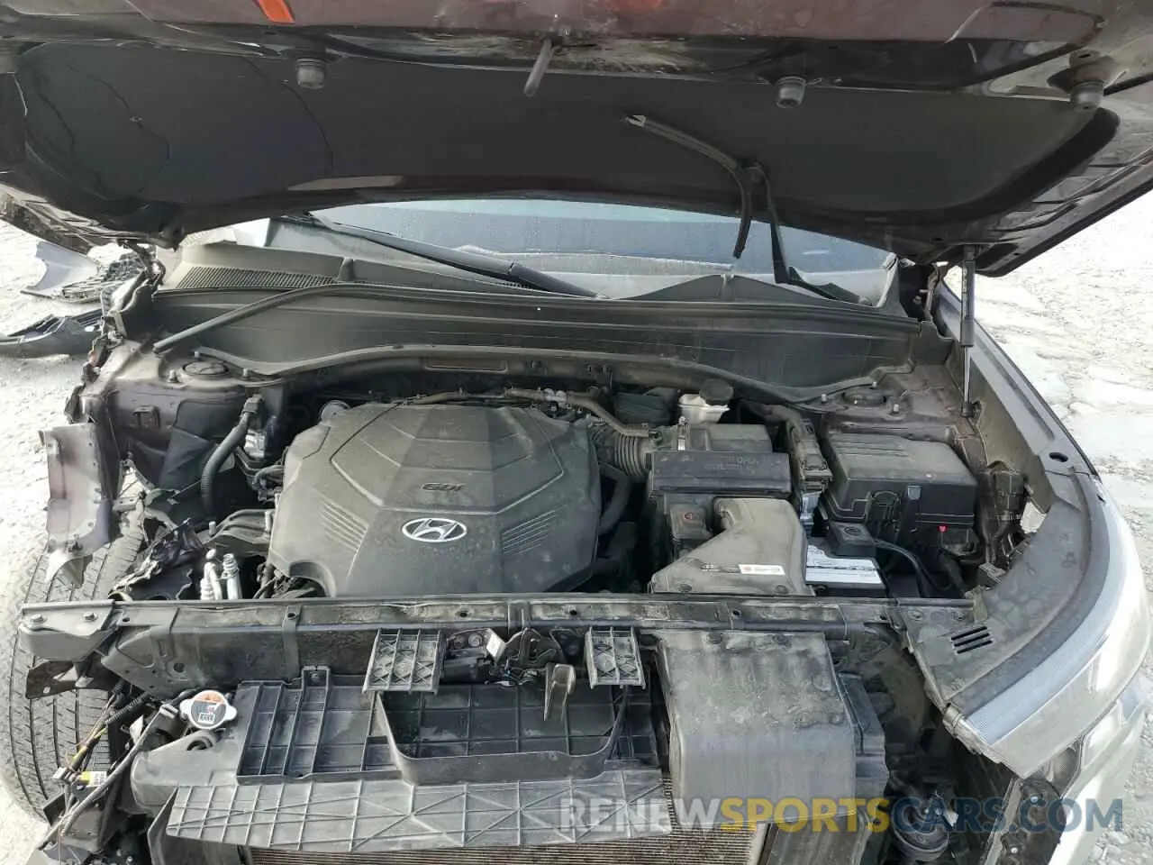 11 Photograph of a damaged car KM8R34HE7MU210532 HYUNDAI PALISADE 2021