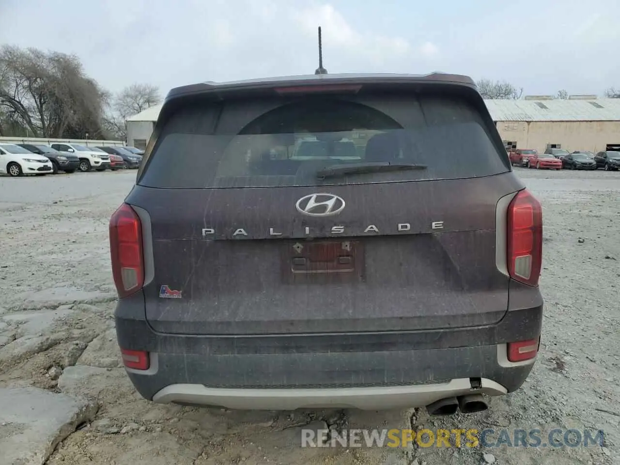 6 Photograph of a damaged car KM8R34HE7MU210532 HYUNDAI PALISADE 2021