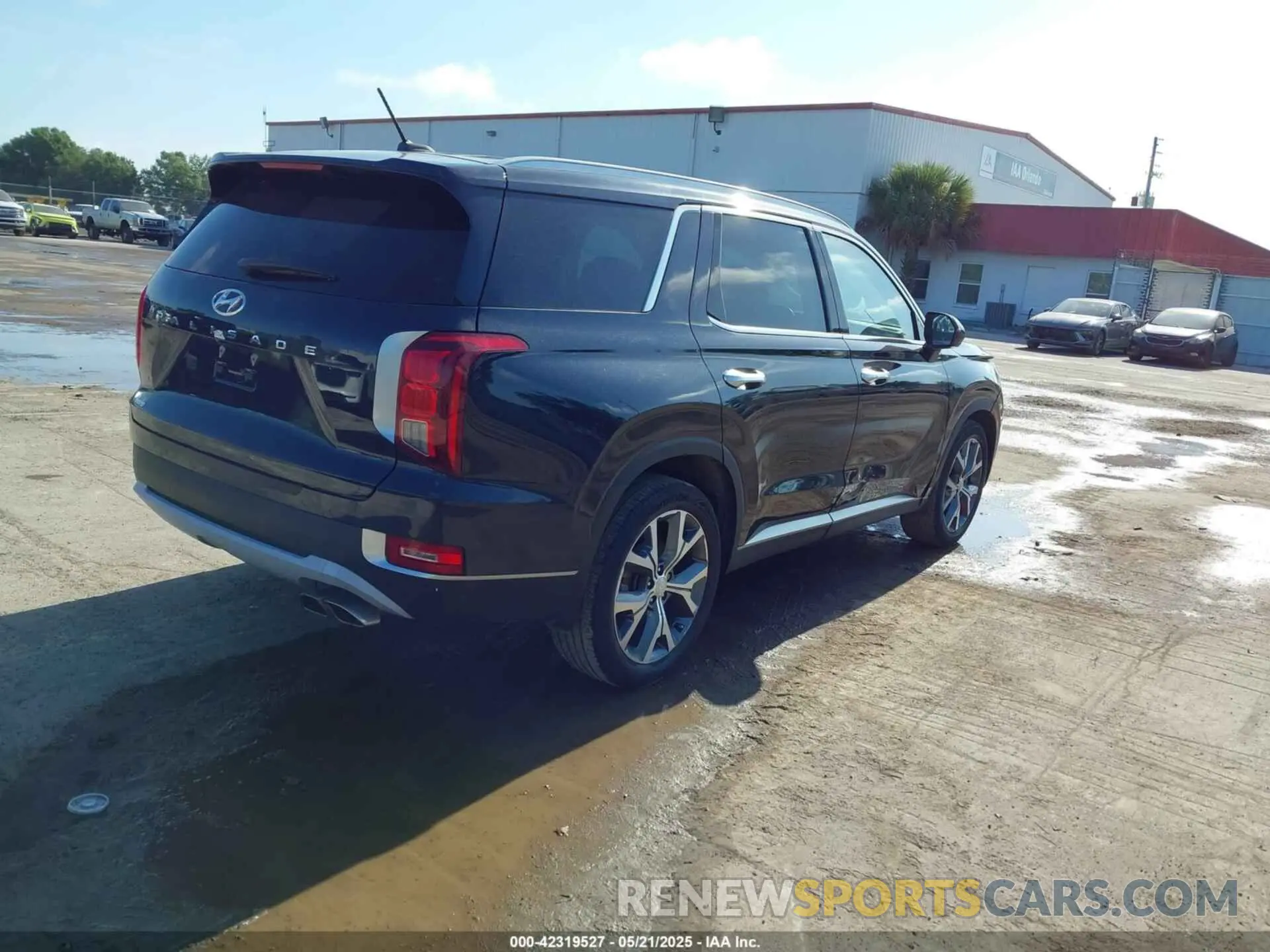 4 Photograph of a damaged car KM8R34HEXMU227132 HYUNDAI PALISADE 2021