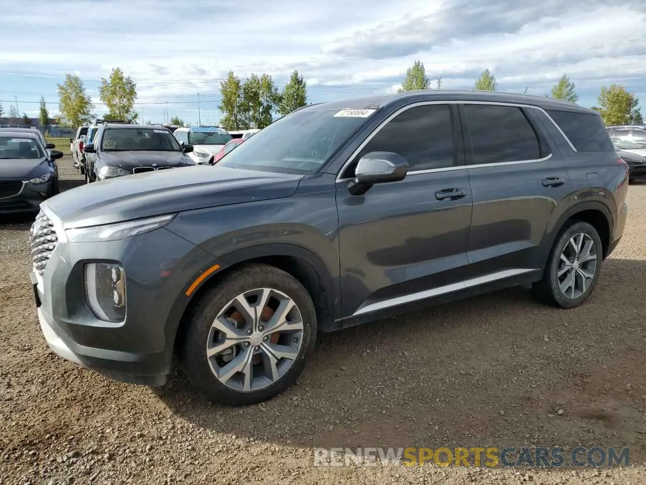1 Photograph of a damaged car KM8R3DHE4MU242810 HYUNDAI PALISADE 2021