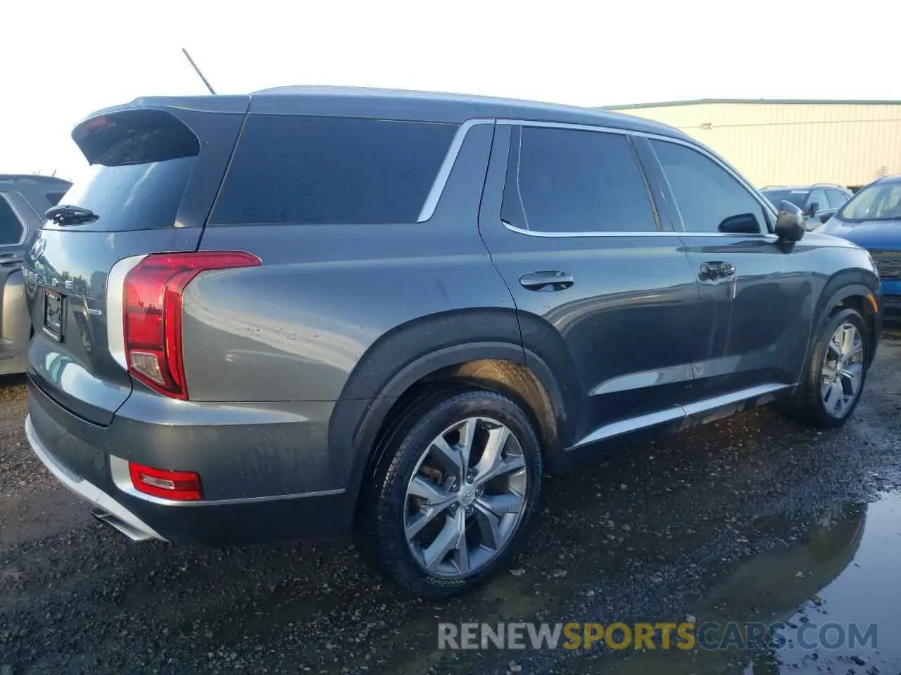 3 Photograph of a damaged car KM8R3DHE4MU242810 HYUNDAI PALISADE 2021