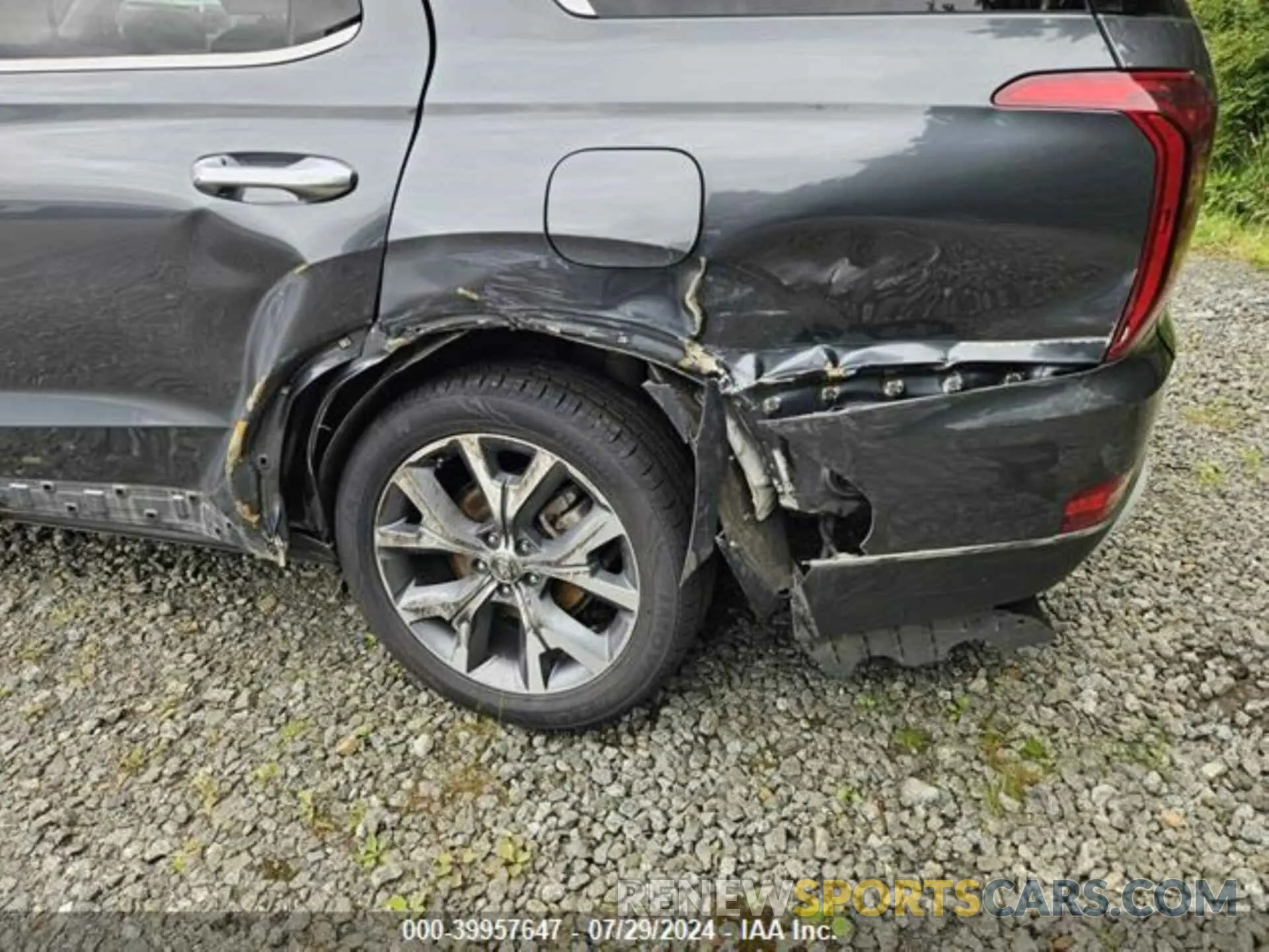 6 Photograph of a damaged car KM8R3DHE6MU309956 HYUNDAI PALISADE 2021