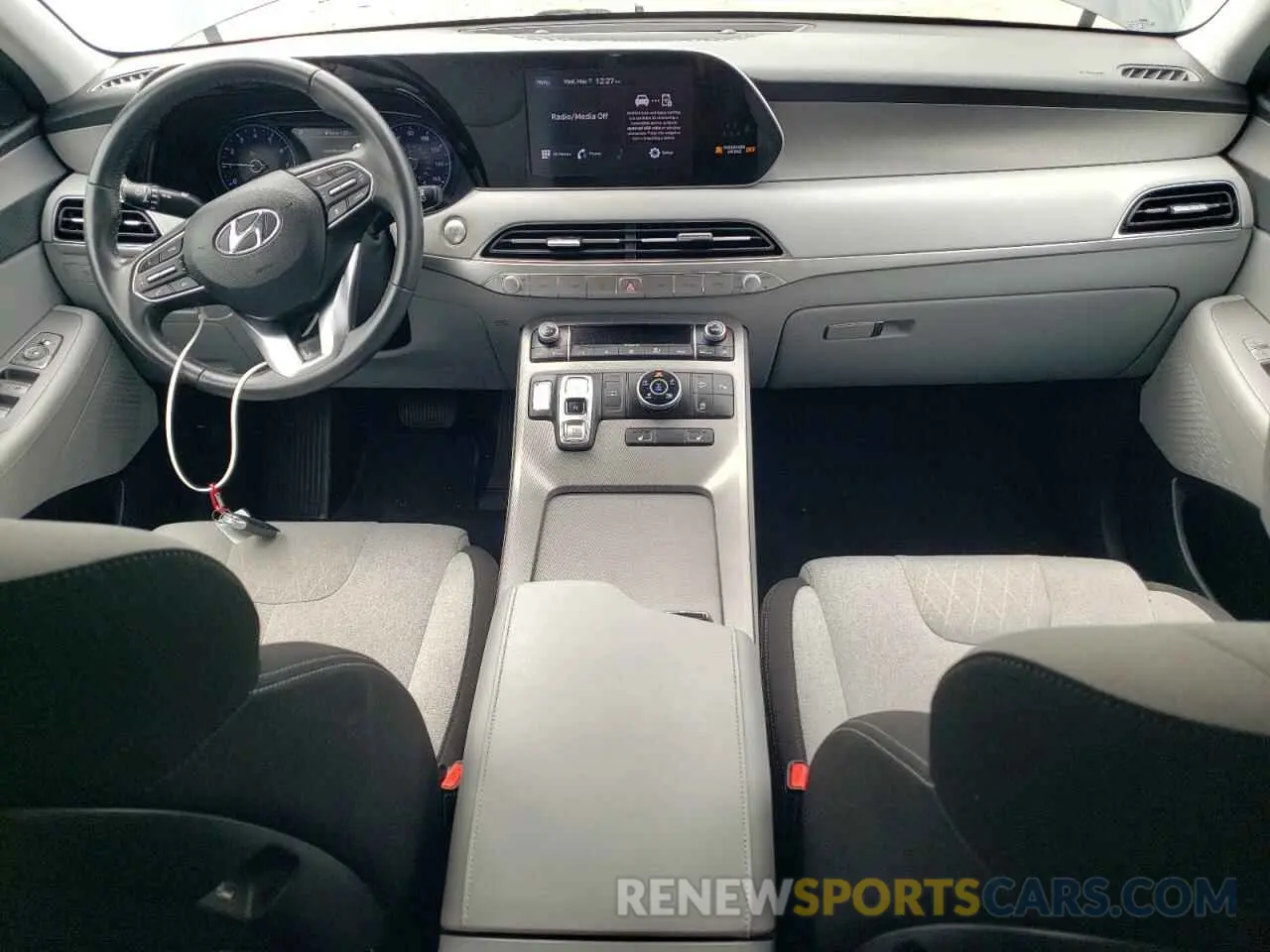 8 Photograph of a damaged car KM8R3DHEXMU202831 HYUNDAI PALISADE 2021