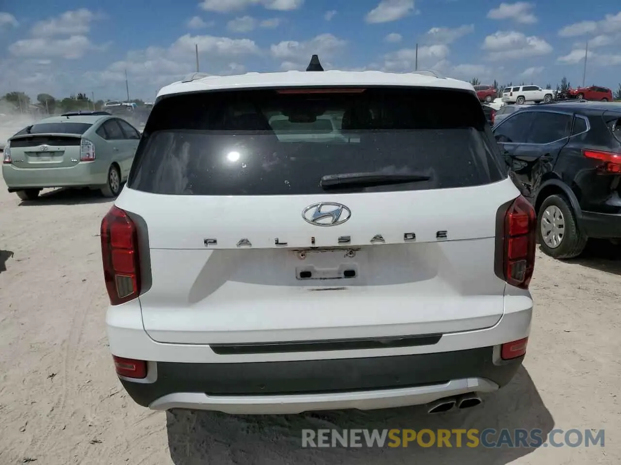 6 Photograph of a damaged car KM8R44HE0MU245233 HYUNDAI PALISADE 2021