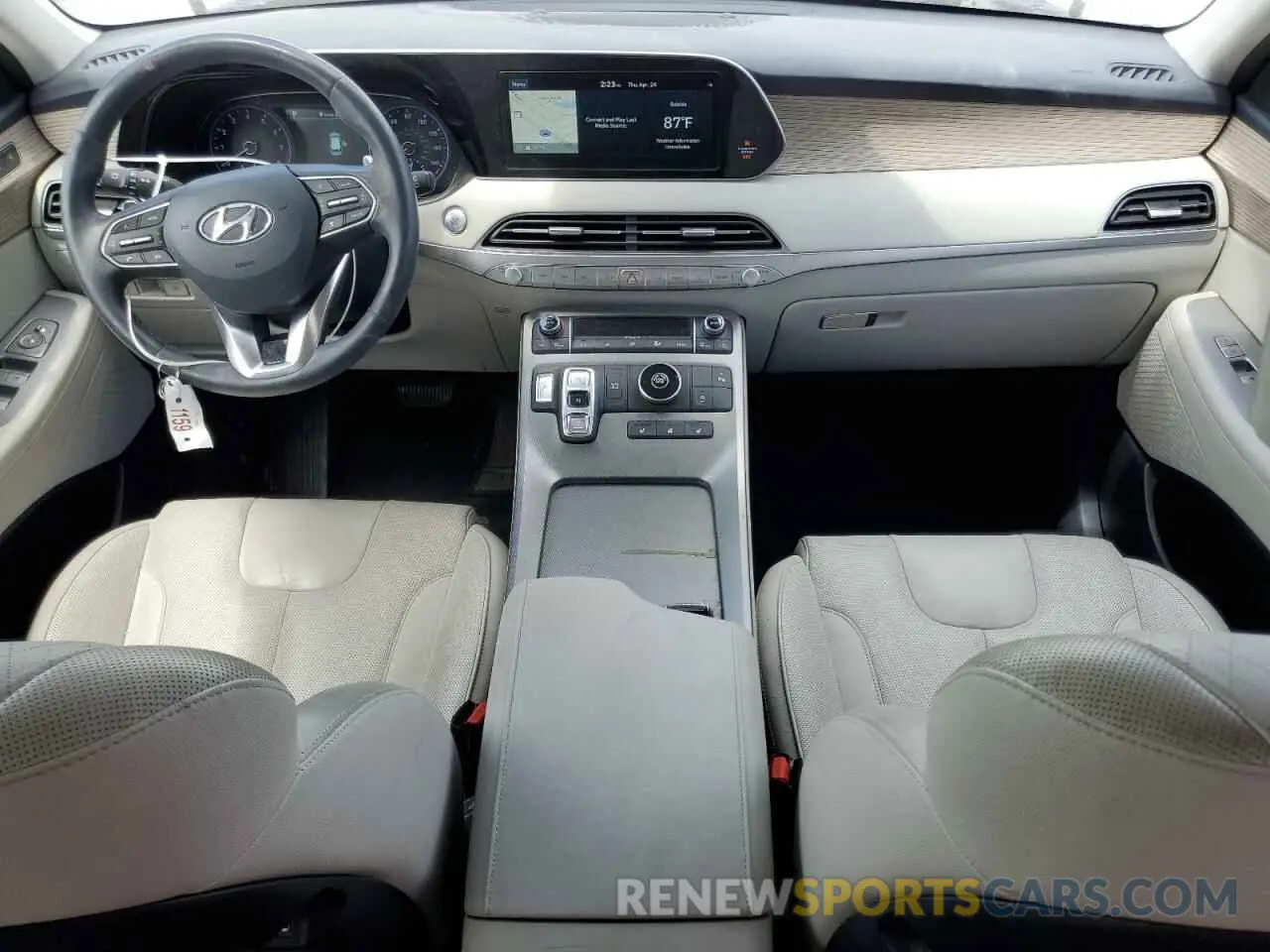 8 Photograph of a damaged car KM8R44HE0MU245233 HYUNDAI PALISADE 2021