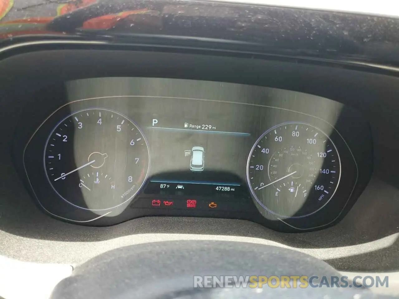 9 Photograph of a damaged car KM8R44HE0MU245233 HYUNDAI PALISADE 2021