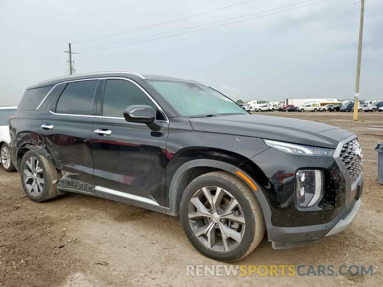 4 Photograph of a damaged car KM8R44HE0MU306306 HYUNDAI PALISADE 2021