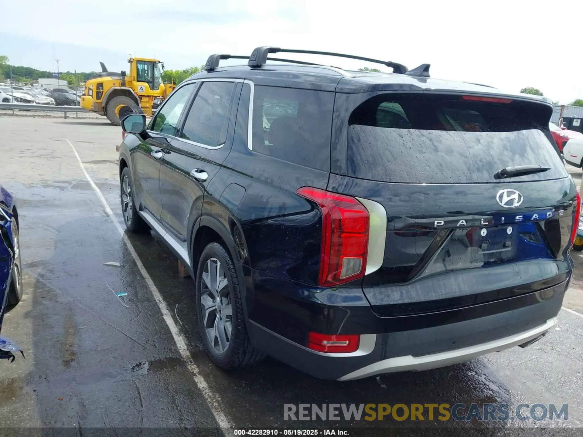3 Photograph of a damaged car KM8R44HE3MU322600 HYUNDAI PALISADE 2021