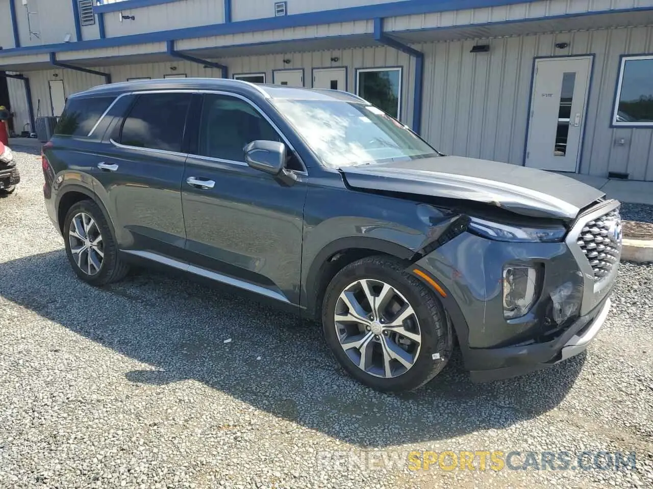 4 Photograph of a damaged car KM8R44HE4MU238804 HYUNDAI PALISADE 2021