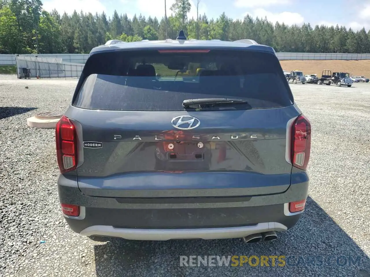 6 Photograph of a damaged car KM8R44HE4MU238804 HYUNDAI PALISADE 2021