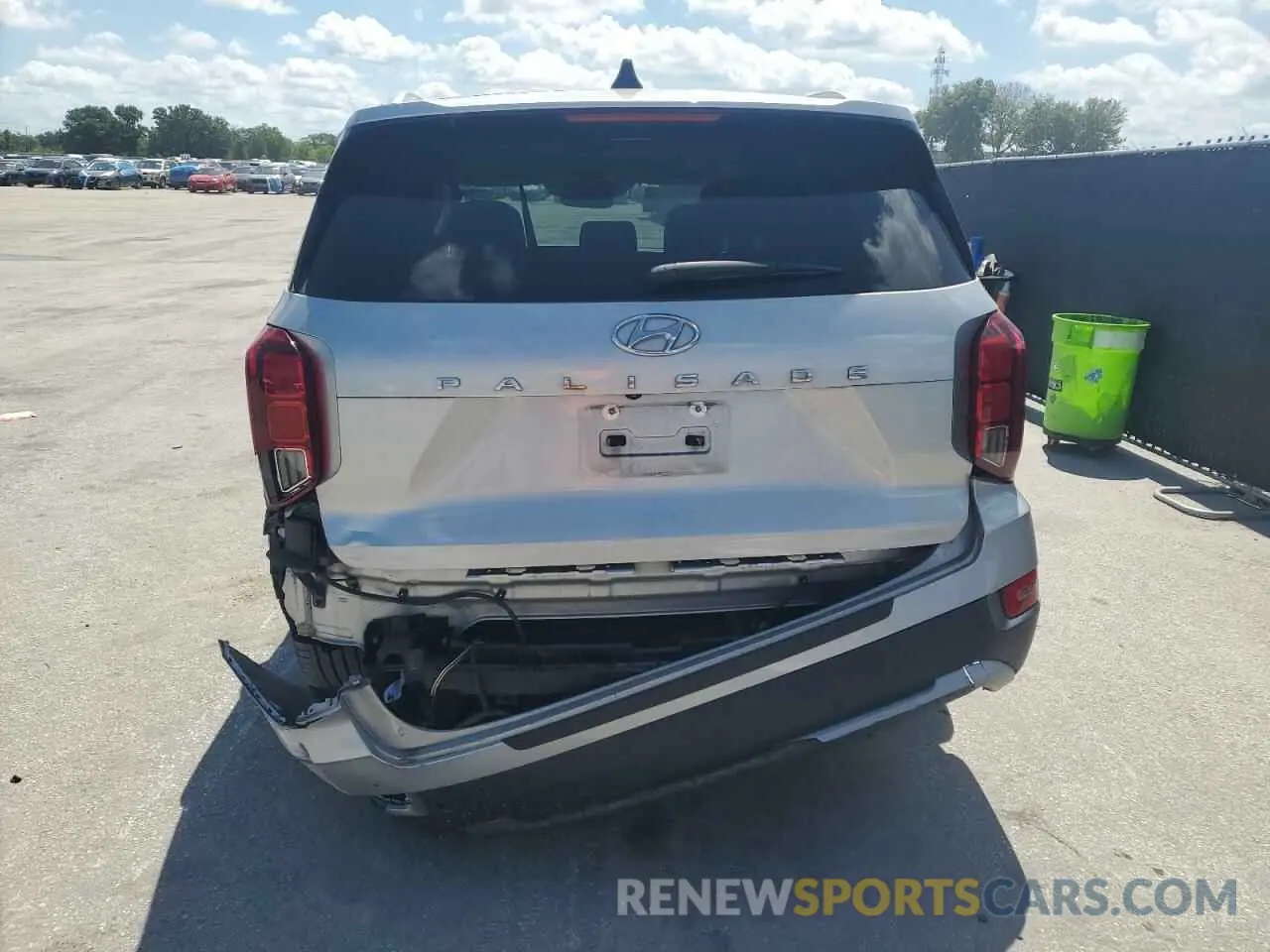 6 Photograph of a damaged car KM8R44HE4MU256803 HYUNDAI PALISADE 2021