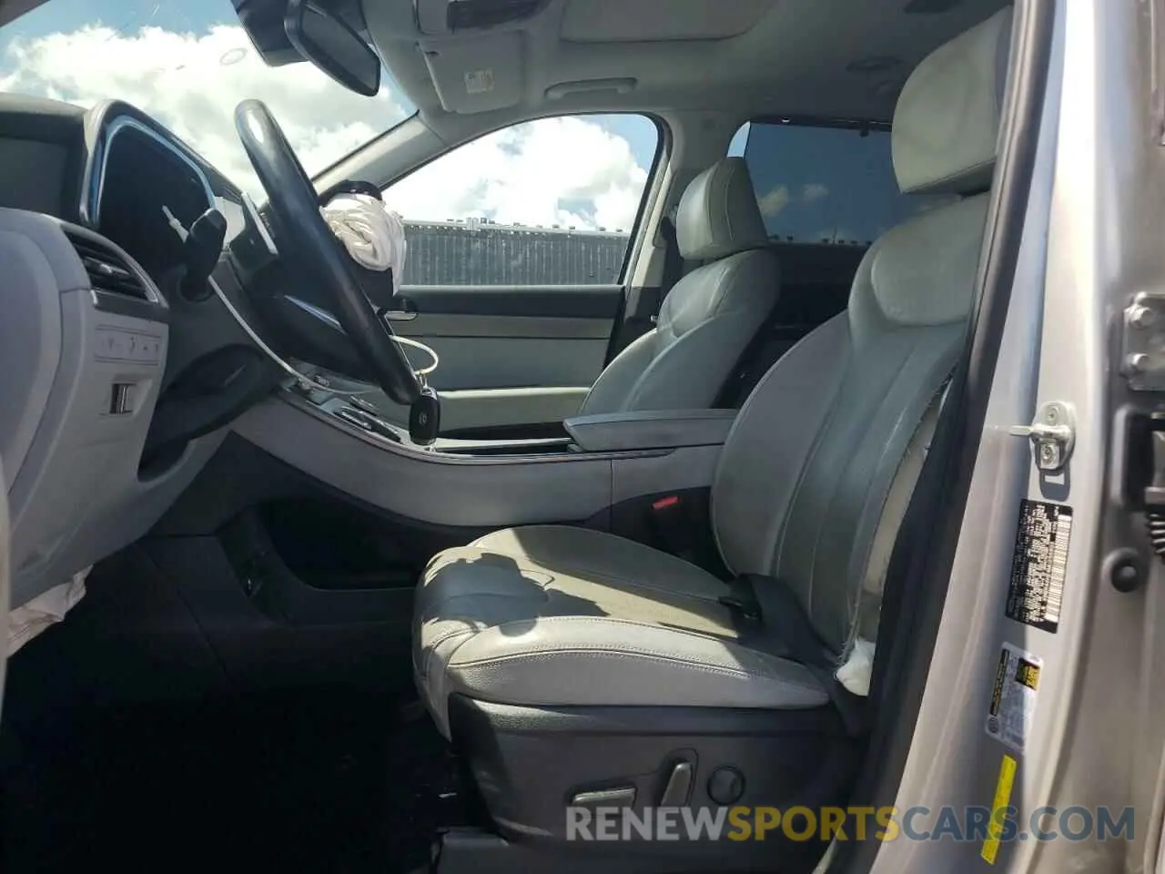 7 Photograph of a damaged car KM8R44HE4MU256803 HYUNDAI PALISADE 2021