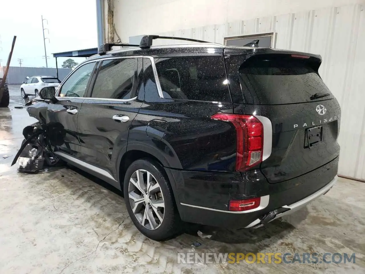2 Photograph of a damaged car KM8R44HE6MU227254 HYUNDAI PALISADE 2021