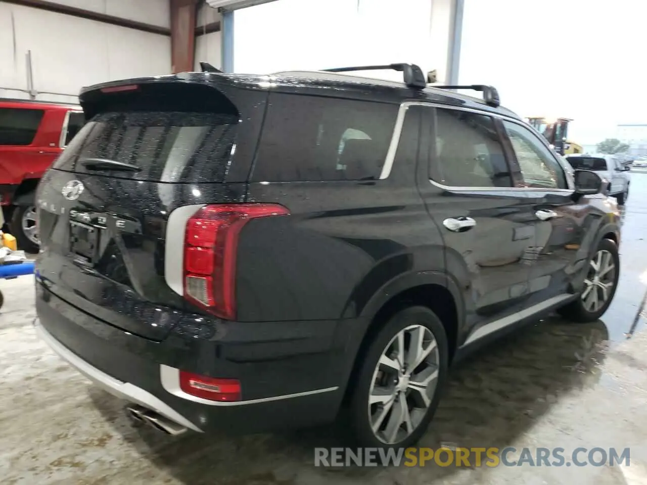 3 Photograph of a damaged car KM8R44HE6MU227254 HYUNDAI PALISADE 2021
