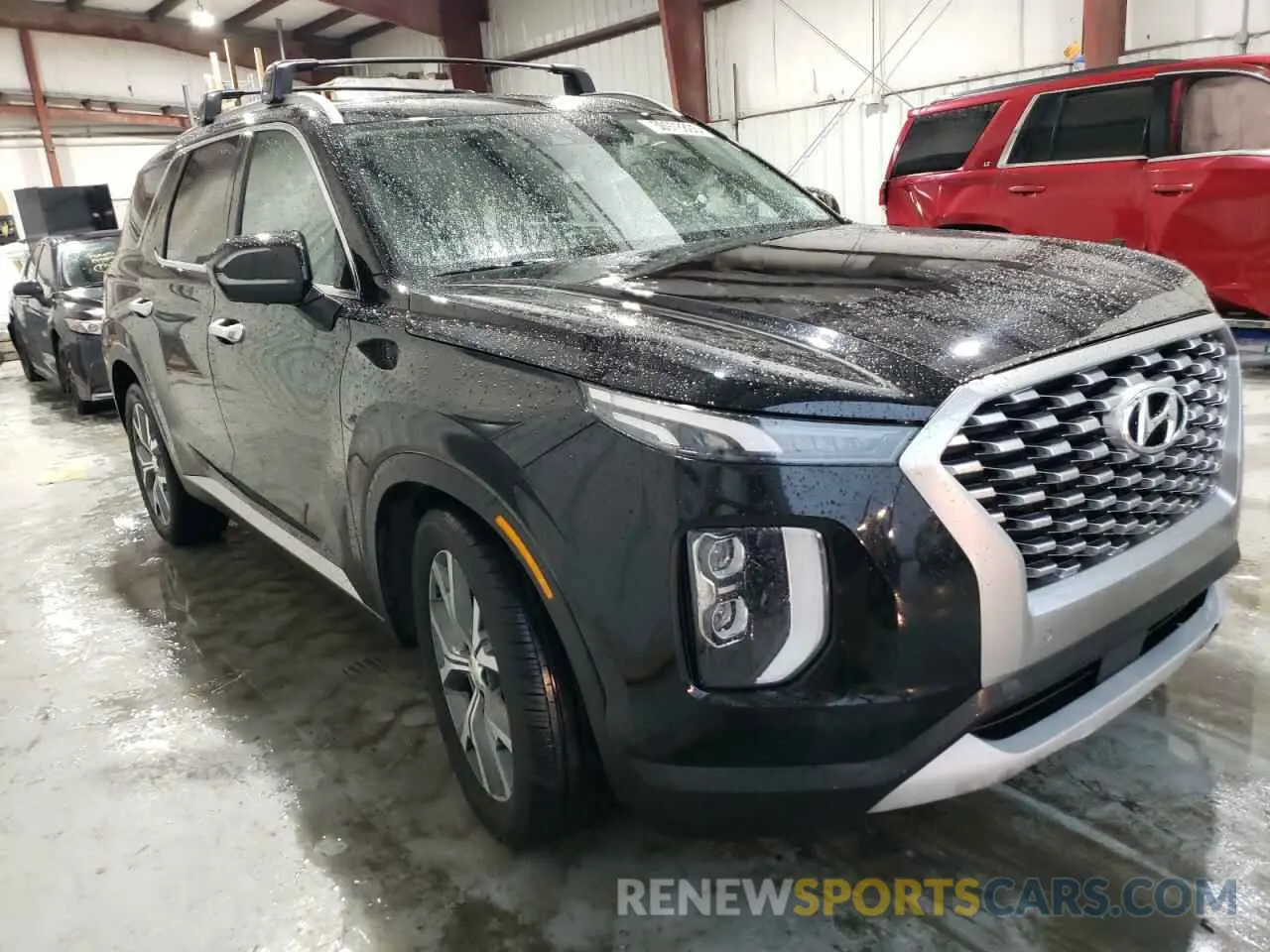4 Photograph of a damaged car KM8R44HE6MU227254 HYUNDAI PALISADE 2021