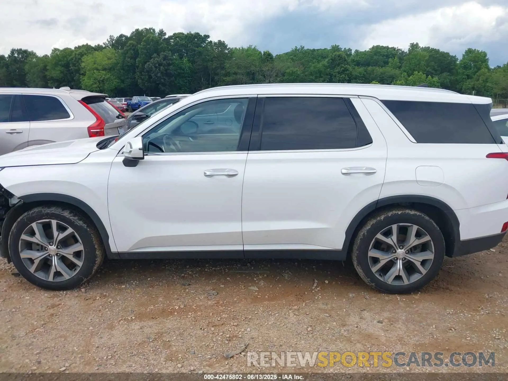 14 Photograph of a damaged car KM8R44HE6MU228291 HYUNDAI PALISADE 2021