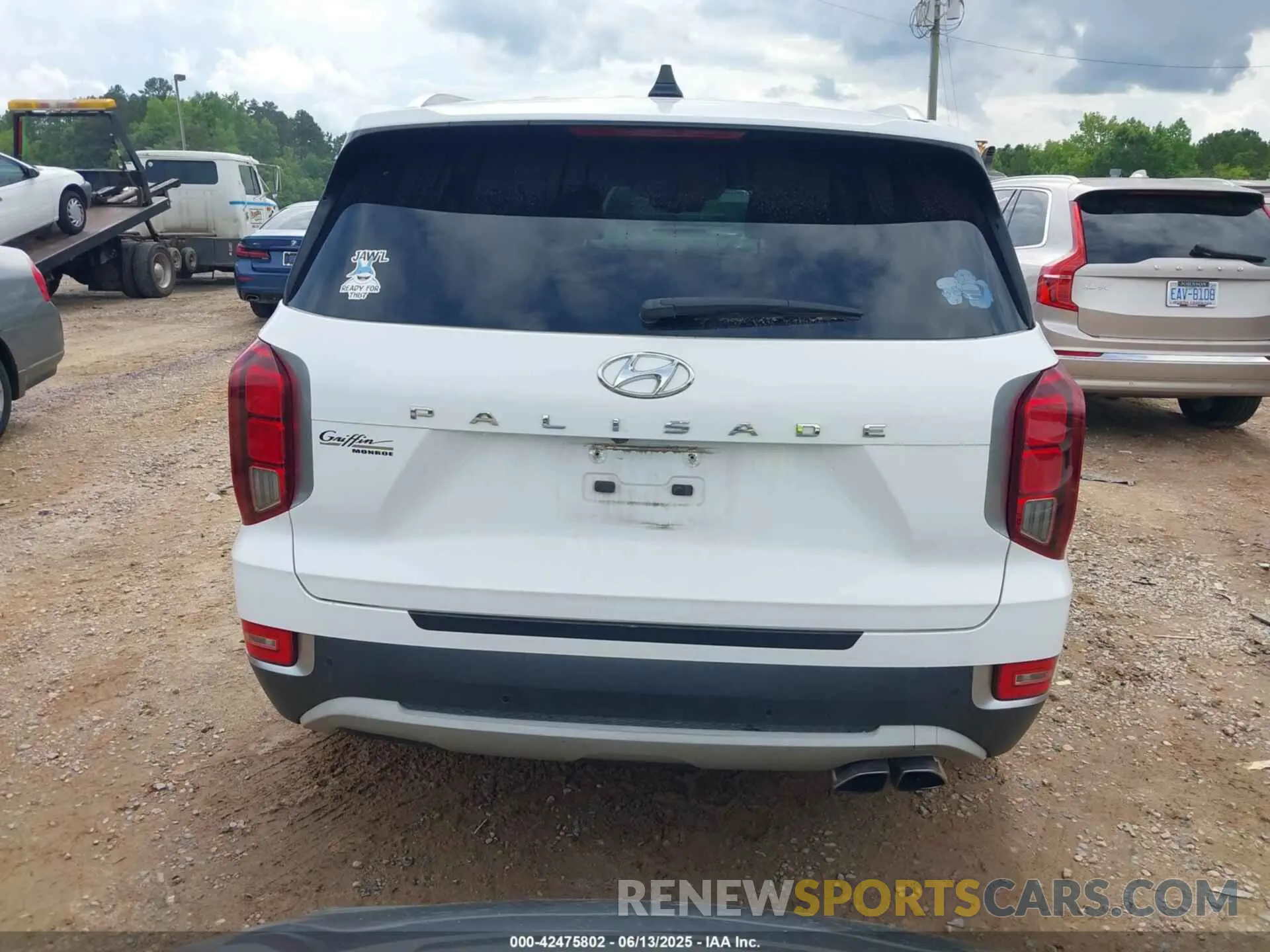 16 Photograph of a damaged car KM8R44HE6MU228291 HYUNDAI PALISADE 2021