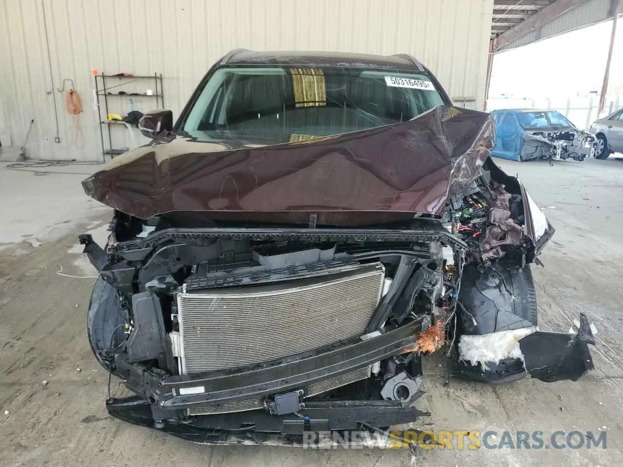 5 Photograph of a damaged car KM8R44HE8MU177456 HYUNDAI PALISADE 2021